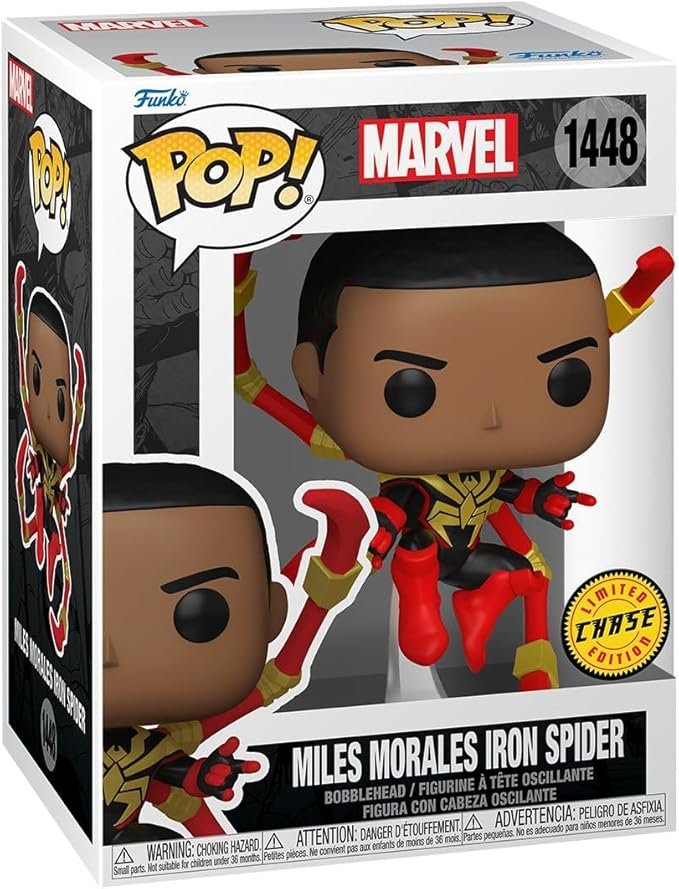 Funko Pop Marvel Miles Morales Iron Spider