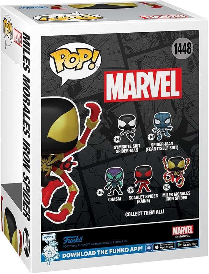 Funko Pop Marvel Miles Morales Iron Spider